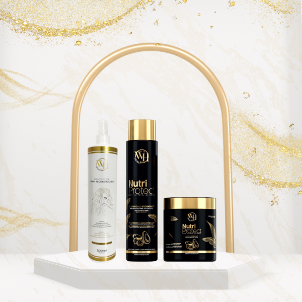Shampoing , masque Nutri Protect et spray reconstructeur – Image 2